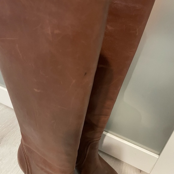 Michael kors leather brown boots - Picture 3 of 5